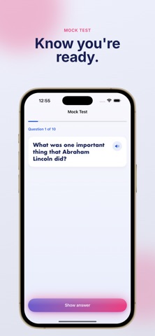 CivicsPrep: US Citizenship screenshot