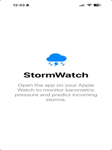 StormWatch iPad screenshot 1