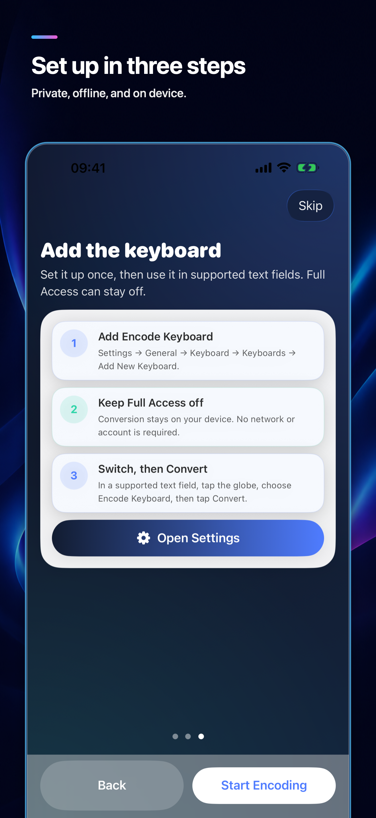 Encode Keyboard screenshot 5