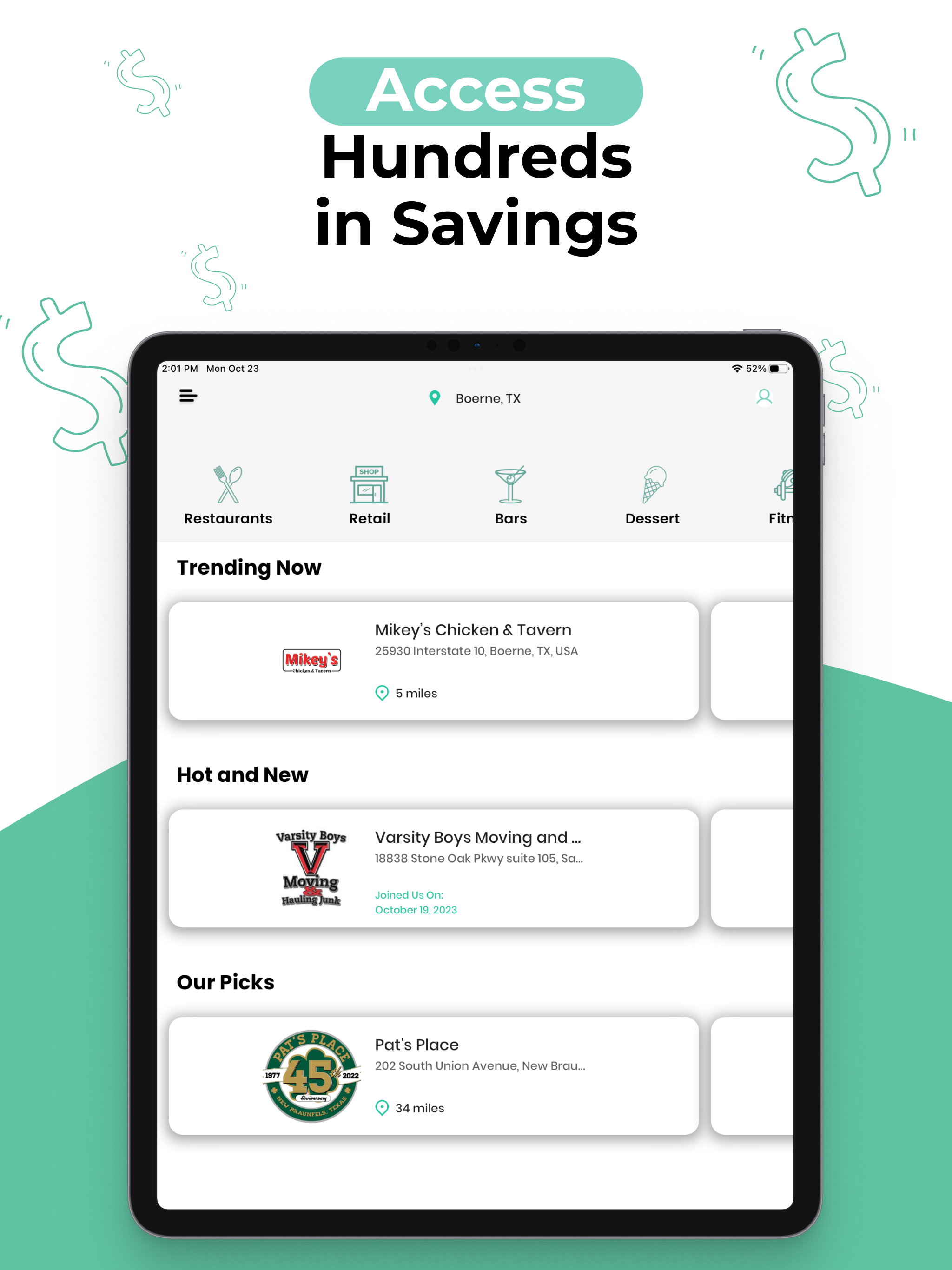COO - Exclusive Local Deals