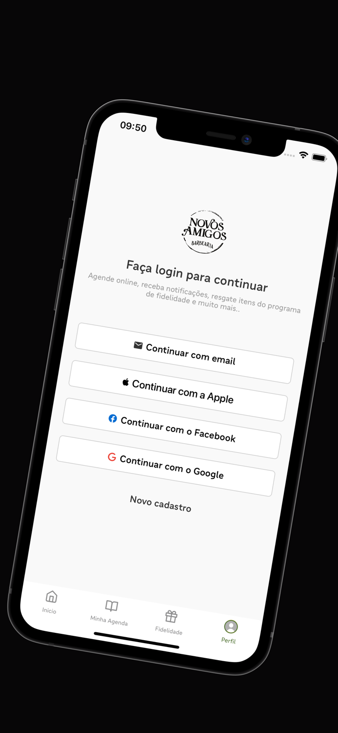 Barbearia Novos Amigos