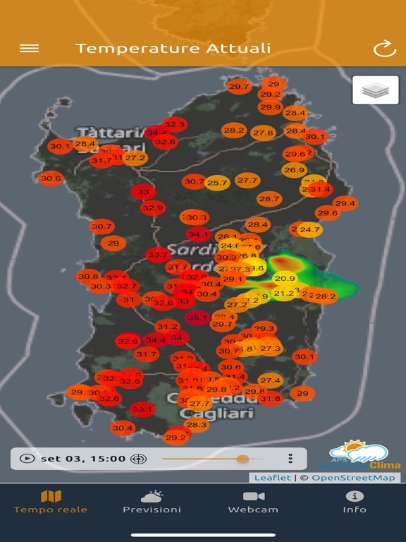 Screenshot #5 pour Sardegna Clima Pro
