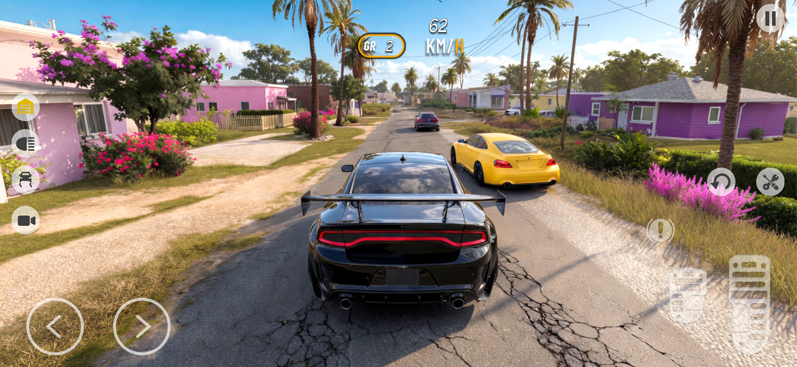 Traffic Driving Car Race Sim