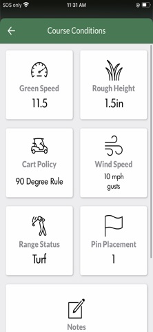 Spring Brook Country Club screenshot