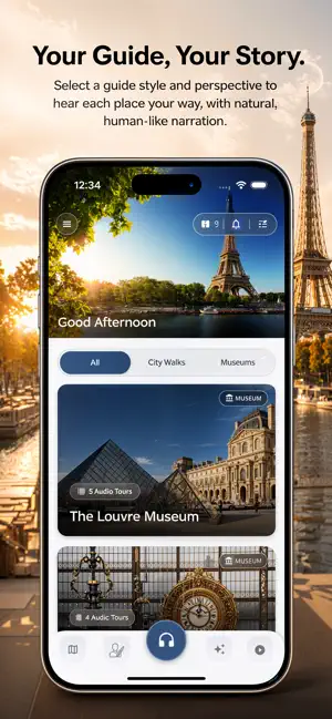 Paris Audio Travel Guide screenshot 1