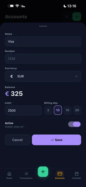 Qaizo — AI Personal Finance screenshot 1