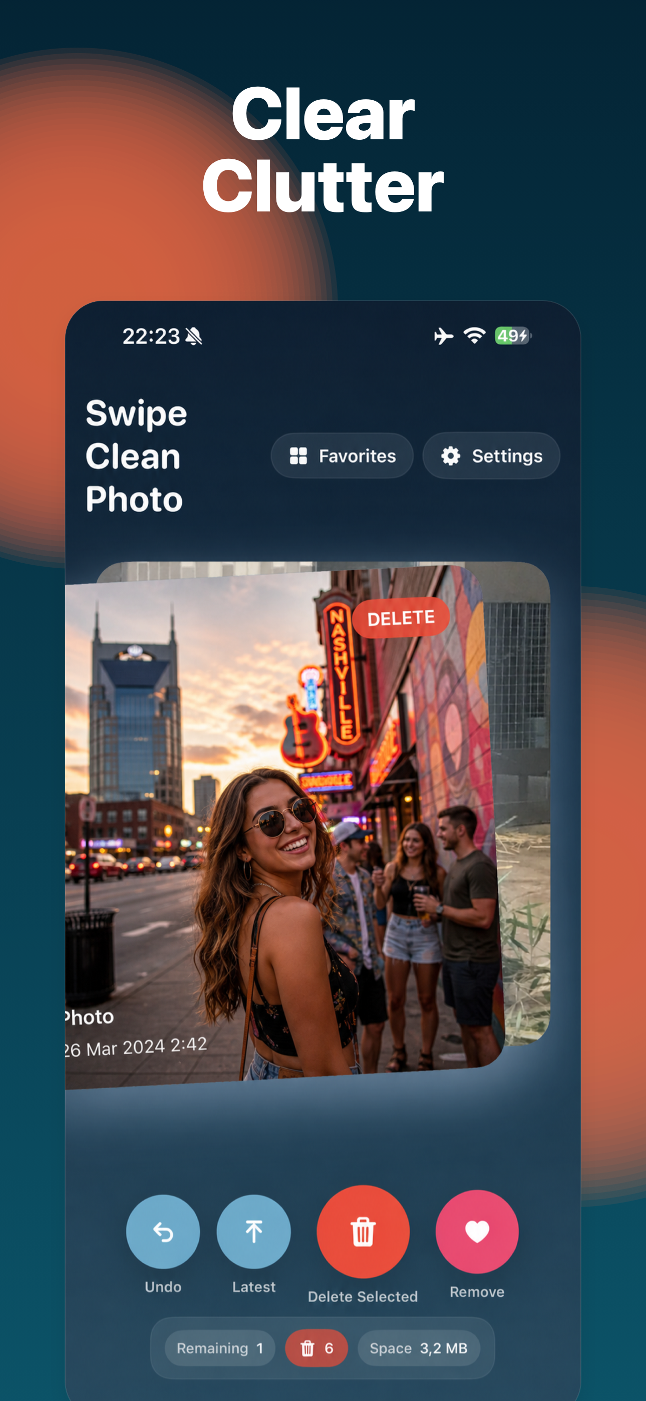 Swipe Clean Photo screenshot 6