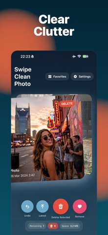 Swipe Clean Photo screenshot