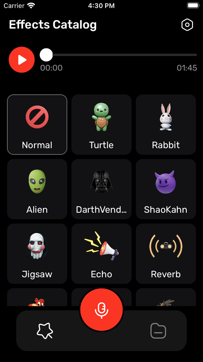 Voice Change Effects
