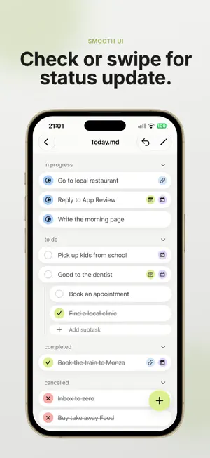 TODO.md - Markdown Task List screenshot 1