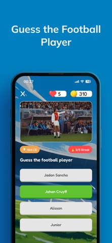 Football Quiz - Tiki Taka iPhone screenshot