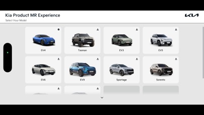 Kia Product MR Experience Screenshot