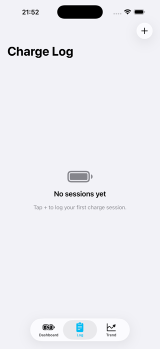 BatteryLog: Battery Log Screenshot 2 of 3