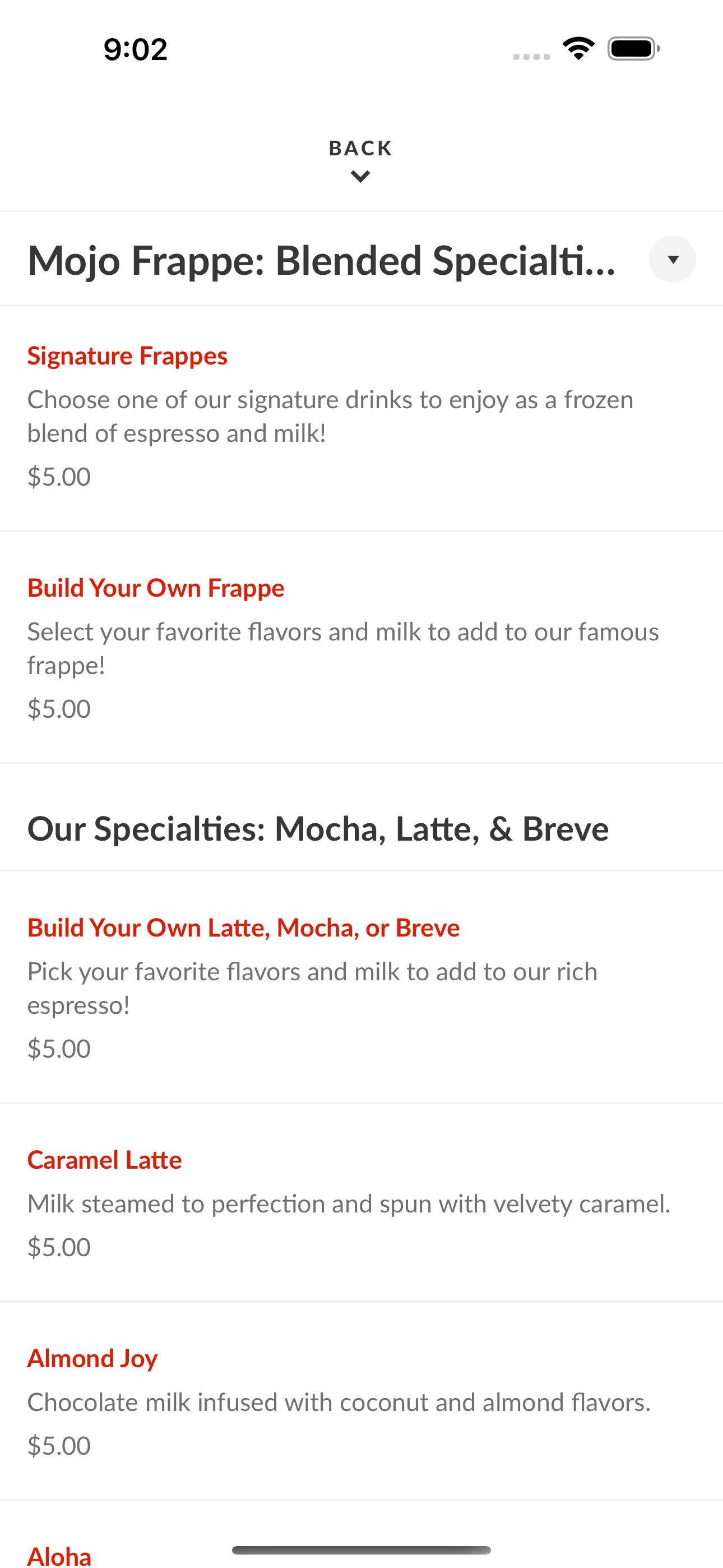 Mojo Coffee