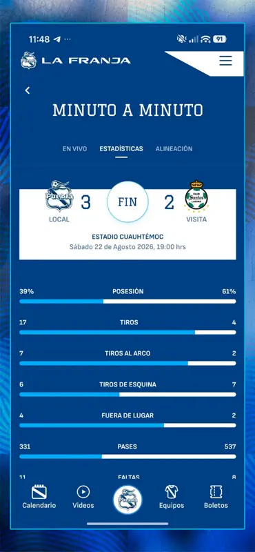 Club Puebla screenshot 1 of 9