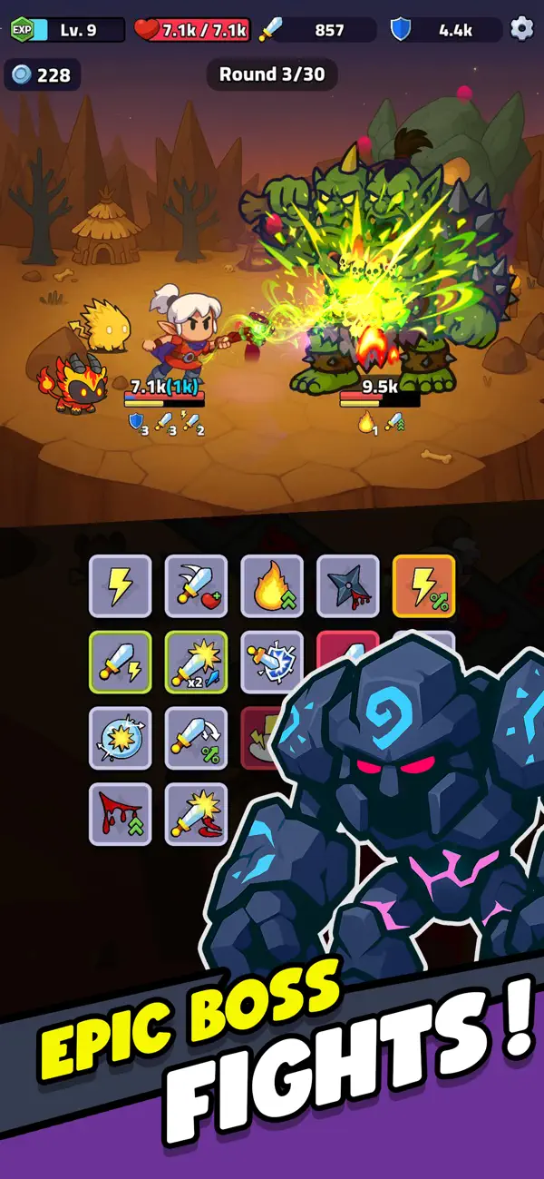 Rogue Legend - Roguelike RPG iOS Mod IPA screenshot 6 - iOS game interface