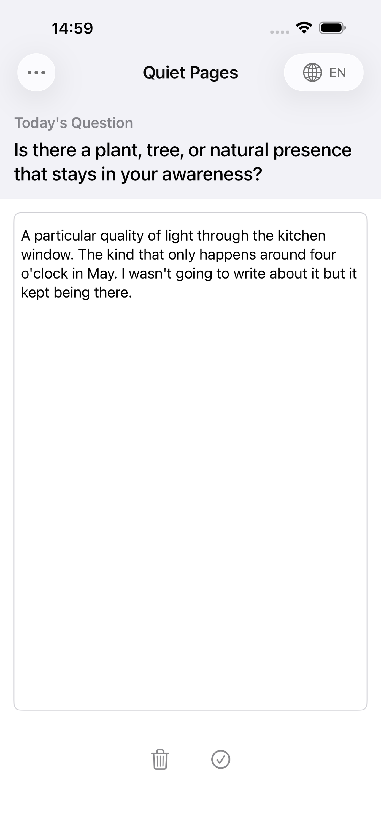 Quiet Pages screenshot 3