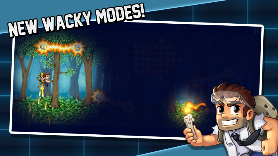 #2. Jetpack Joyride Test Labs (iOS) Podle: Halfbrick Studios