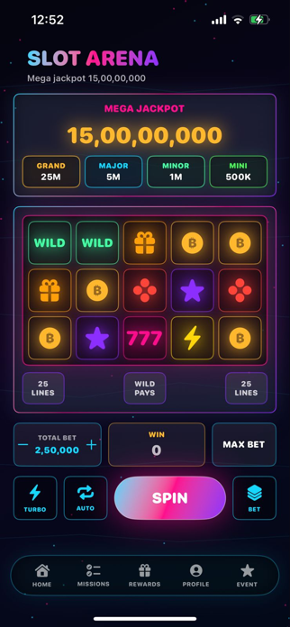 Neon777Rush Screenshot 6 of 6