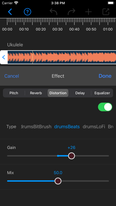 Audio Editor - Music Mixing Screenshot