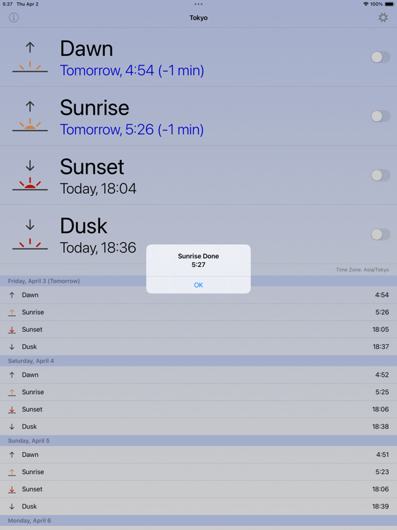 Screenshot #5 pour Dawn Alarm