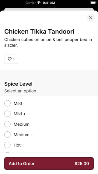 Shri Ganesh To Go iPhone screenshot 4 - Food & Drink app