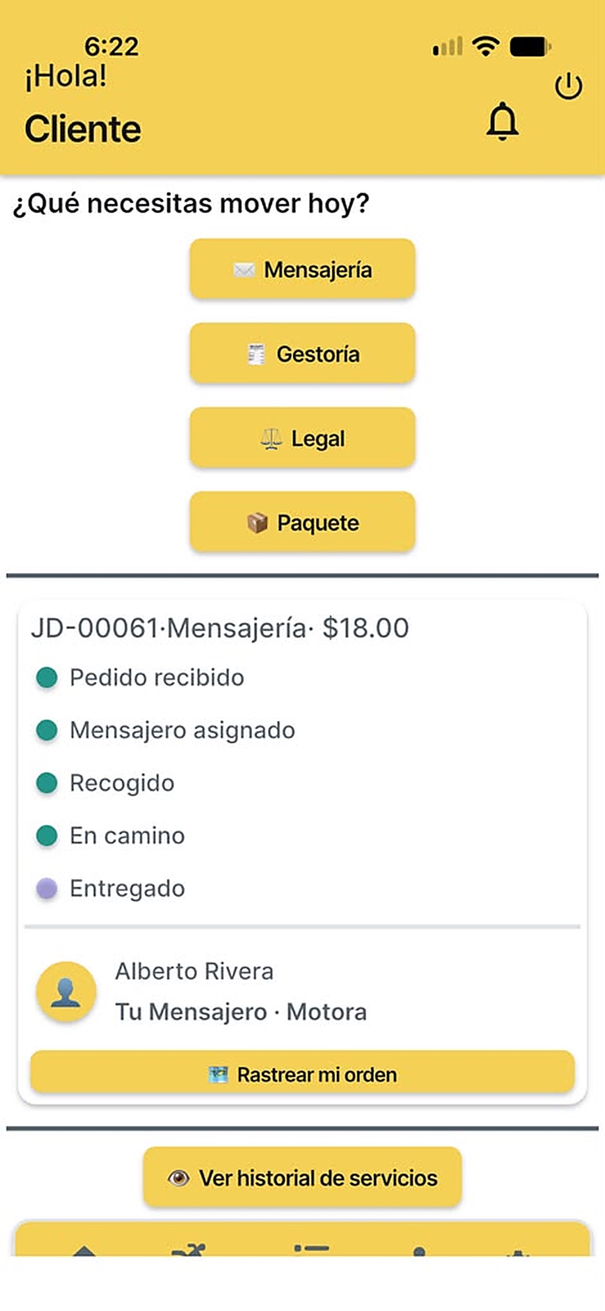 Screenshot 2 of Jodiel Delivery