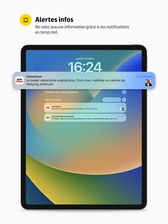 Jeune Afrique iPad screenshot 7 - News app