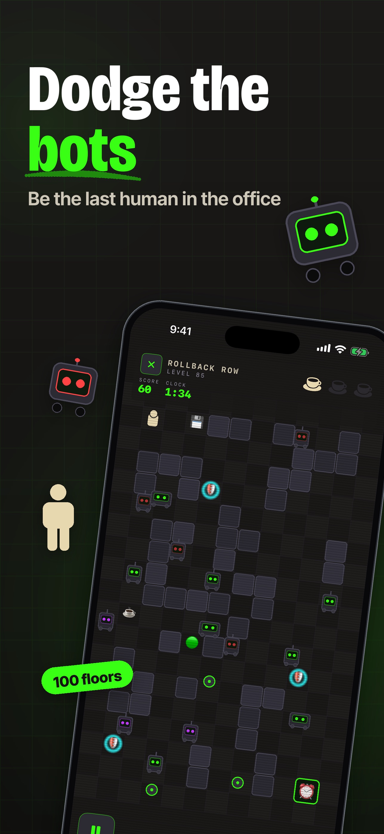 Screenshot 1 of Last Human: Dodge the Bots