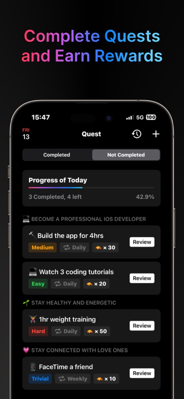iPhone screenshot