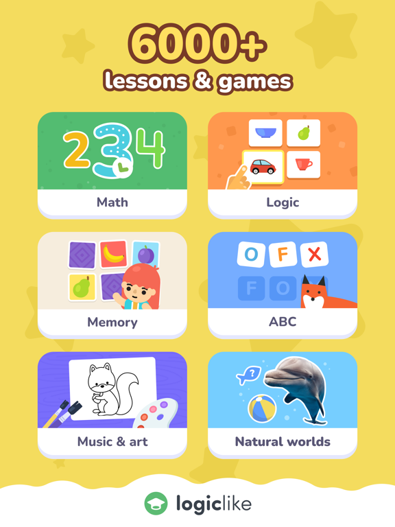 LogicLike: Kids learning gamesのおすすめ画像1