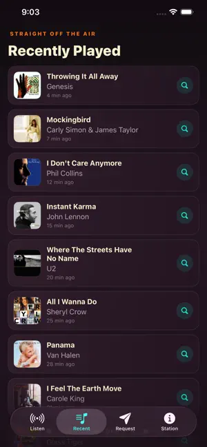 Timewarpradio.com screenshot 2