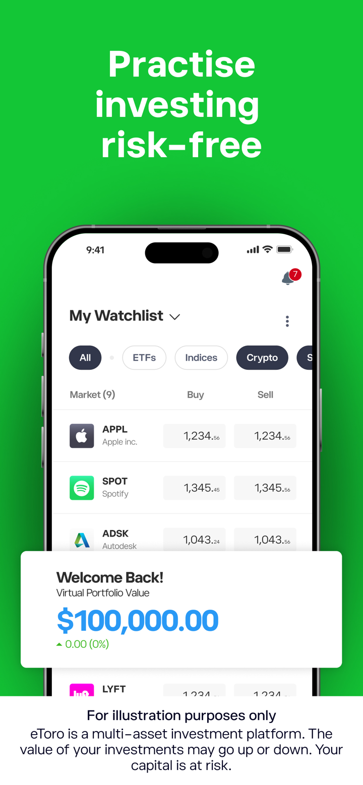 eToro: Trade. Invest. Connect. screenshot 8