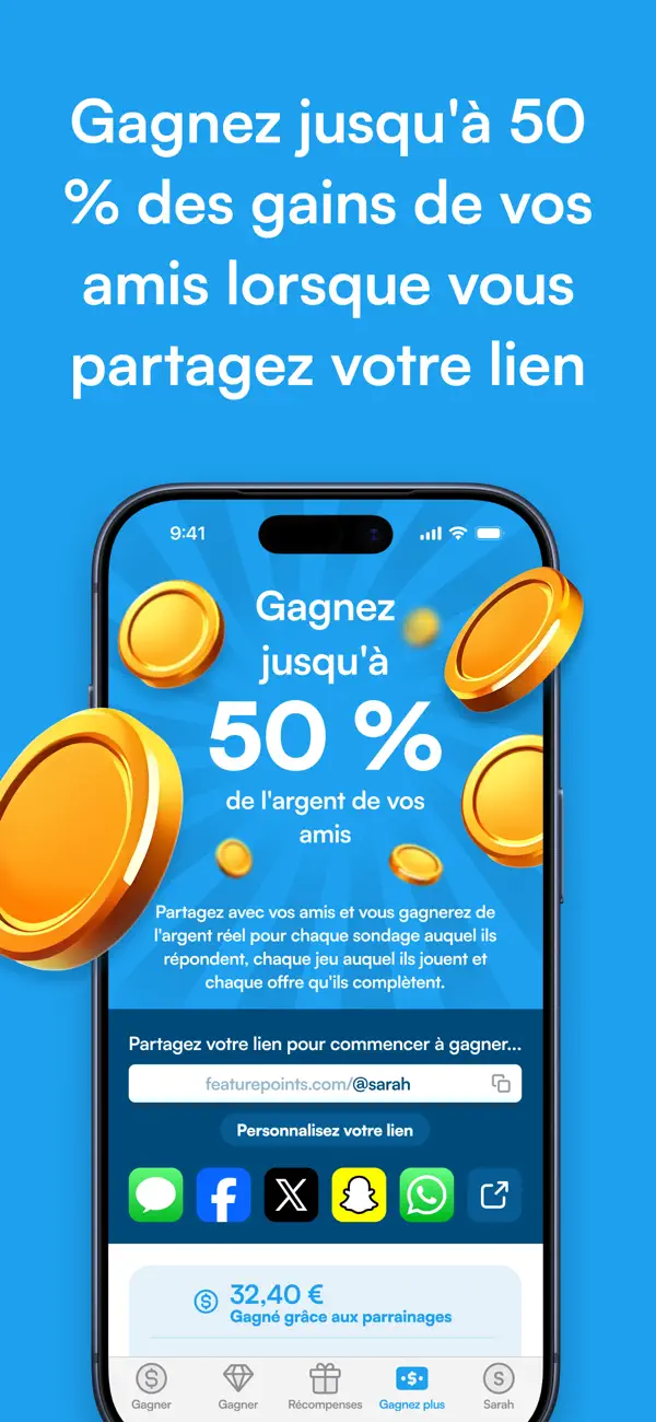 Screenshot #3 pour Gagner de l'Argent: Cash