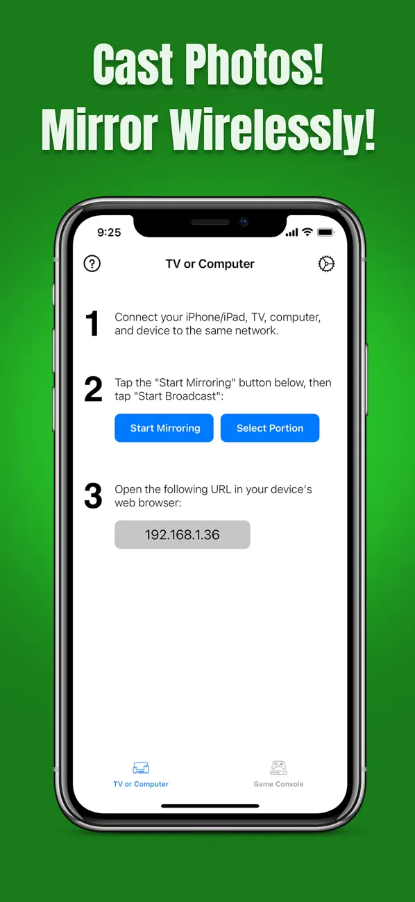 Screenshot #3 pour Air Mirror: Smart TV & Console