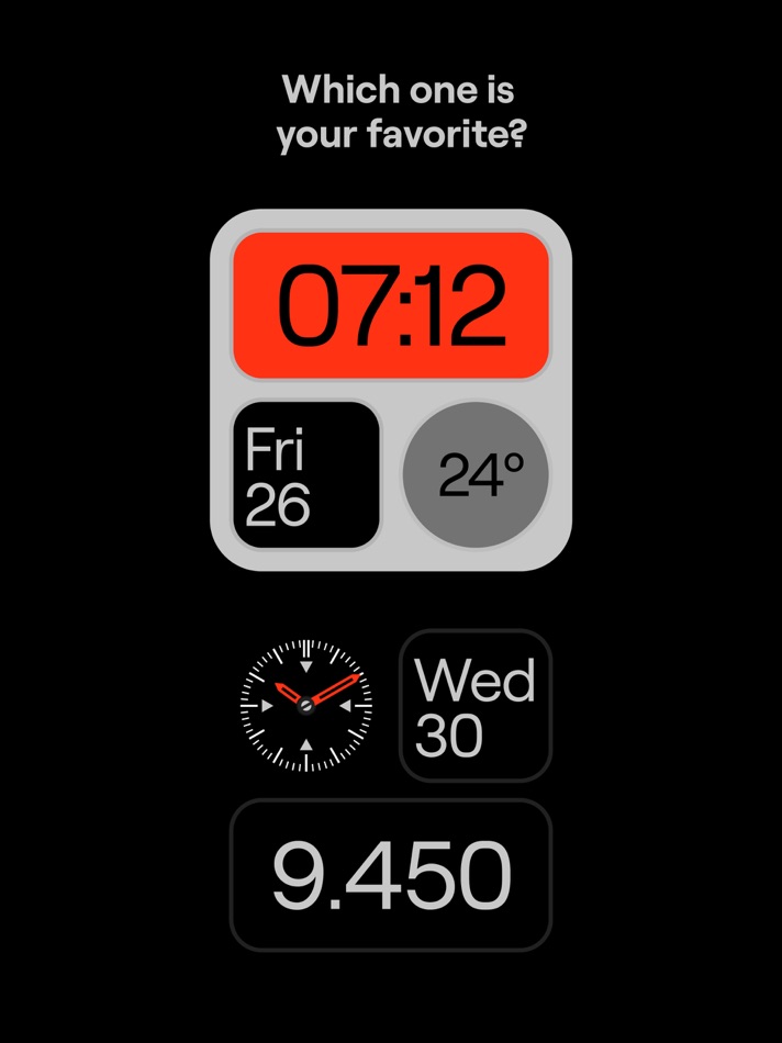 #8. Timedash Widgets (iOS) 由: TIN