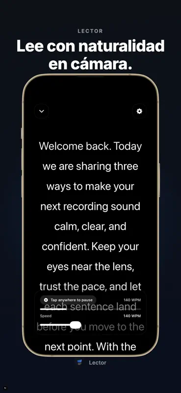 Lector: Teleprompter Guiones screenshot 6 of 6