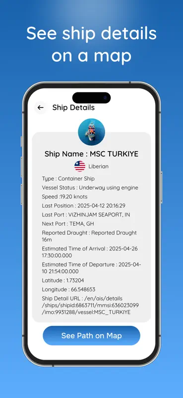 Live Ship Tracker: AIS Radar screenshot 3 of 6