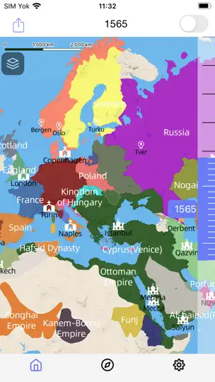 HistoricalAtlas(Lite) iPhone Ekran Görüntüsü 8