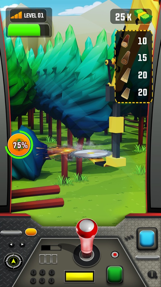 #5. Idle Lumber Harvester Mill 3D (iOS) 由: Frigate Games