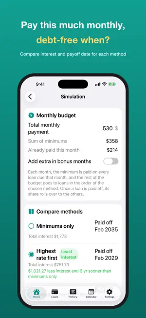 Payoff Path – Debt Tracker screenshot 3