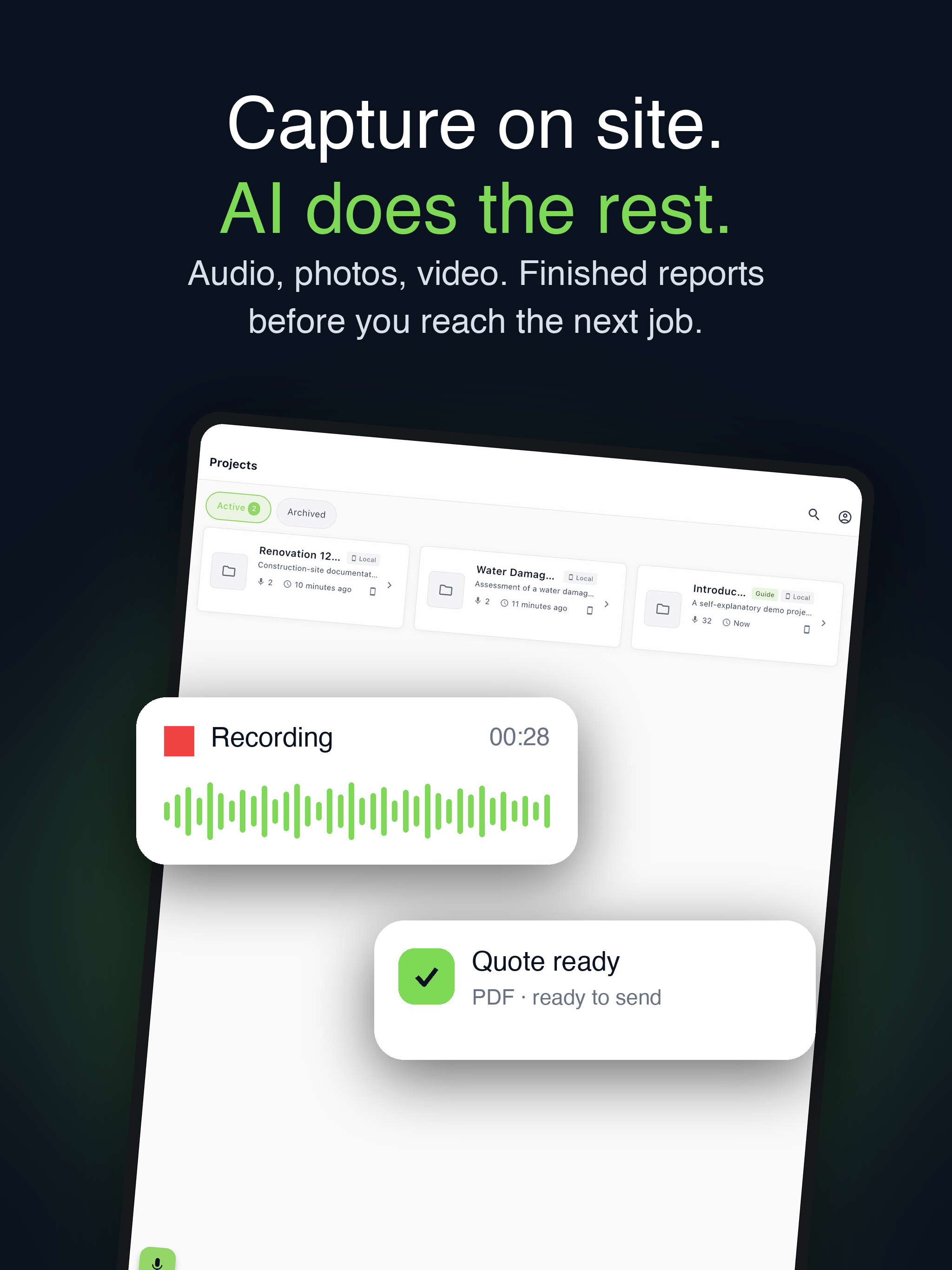 Bygmind: AI Voice Recorder screenshot 8