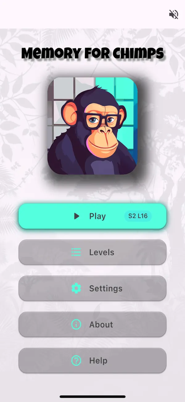 Screenshot #1 pour Memory for Chimps