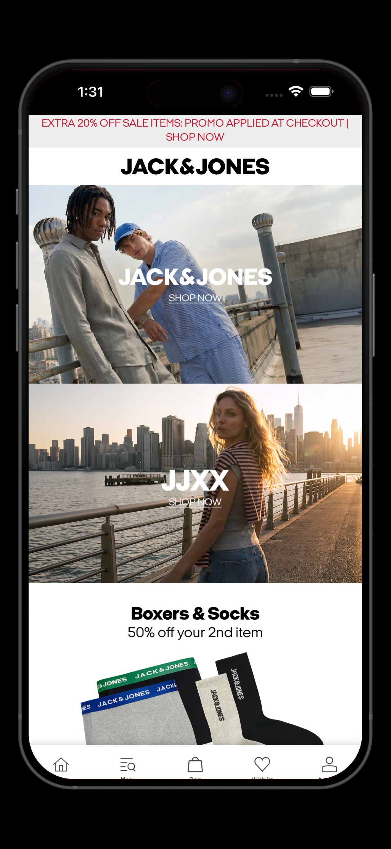 JACK & JONES Canada screenshot 2