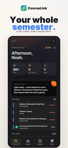 CourseLink: AI Study Planner screenshot