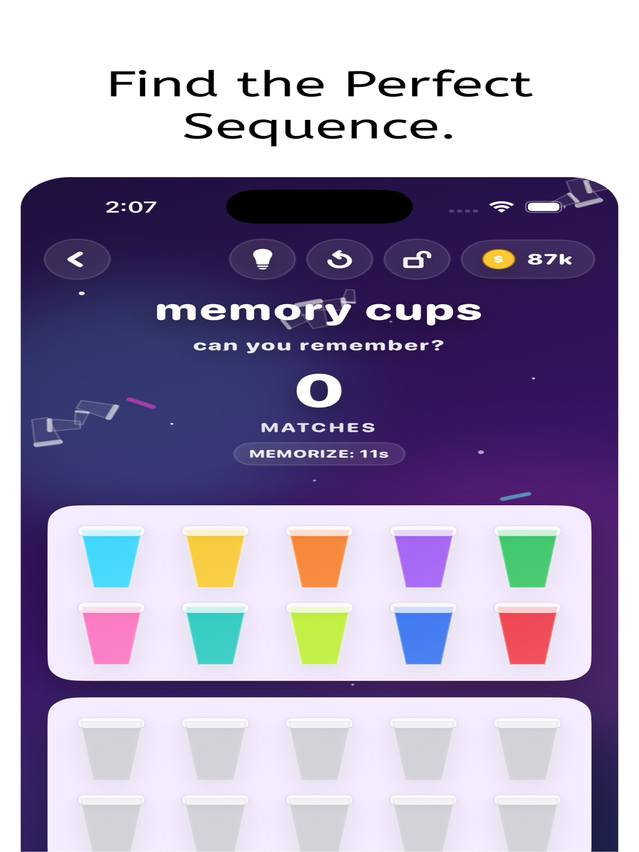 Match The Cups Puzzle screenshot 11