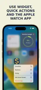 MoneyBe manager expense budget screenshot #2 for iPhone