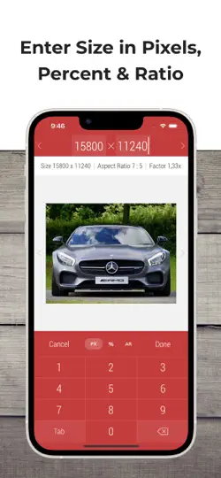 Captura de pantalla de Desqueeze: Tamaño Del Lote en iPhone 4