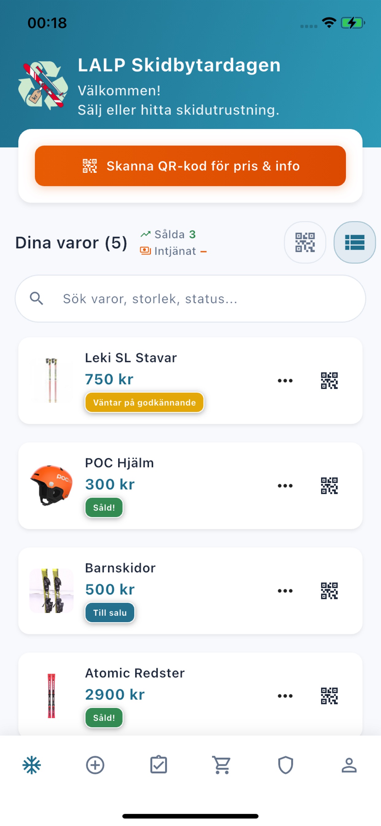 Screenshot 1 of SkiSwapper