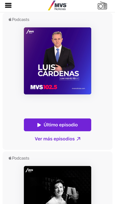 MVS Noticias Screenshot